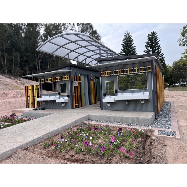 金門環保公園造型景觀廁所實績